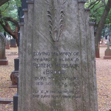 BRODIE Robert Hubback 1870-19?5 &amp; ? 1876-1942