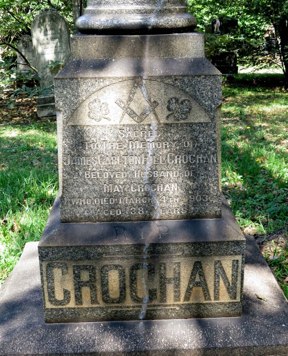 CROGHAN James Carlton Hill -1903
