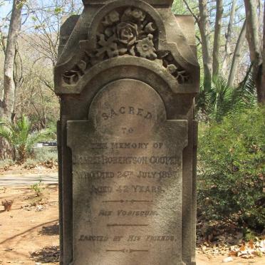 COUPER James Robertson -1897