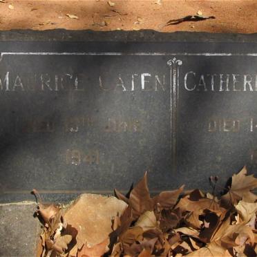 CATEN Maurice -1941 &amp; Catherina -1951
