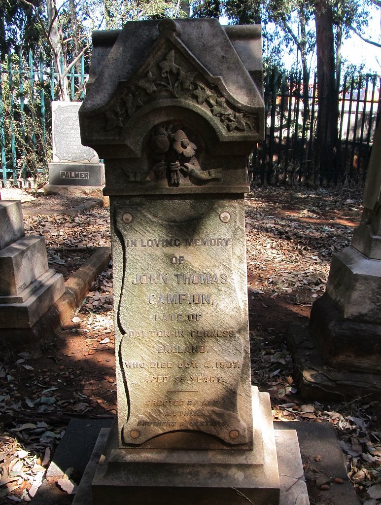 CAMPION John Thomas -1907