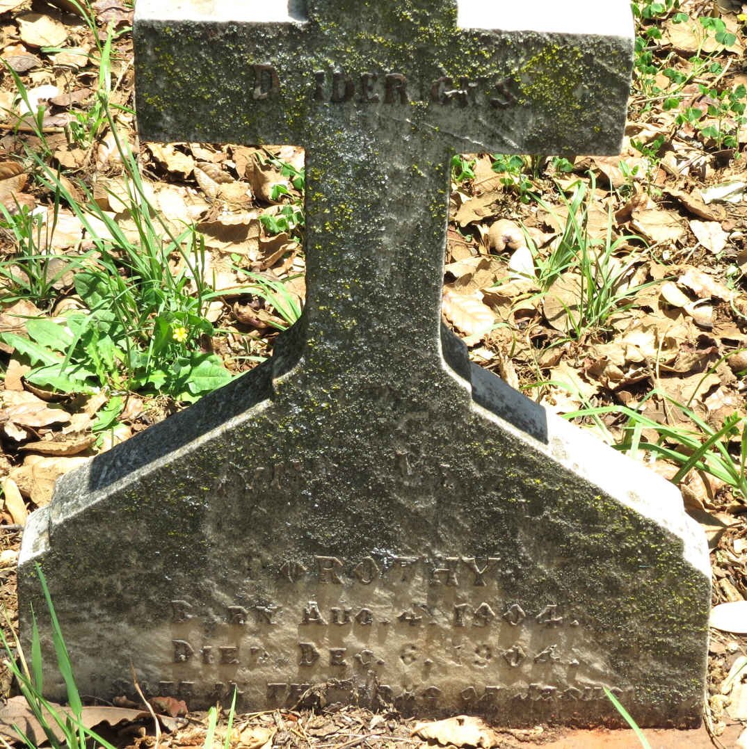 DIEDRICKS Dorothy 1904-1904