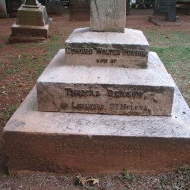 DEASON Edward Walter 1868-1896