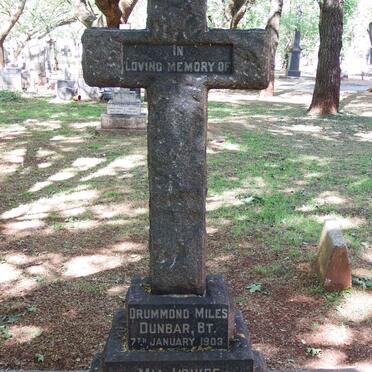 DUNBAR Drummond Miles -1903 :: DUNBAR Mia Louise -1922 :: BENSON Lisette Eleanor Fitz-Gibbon -1918
