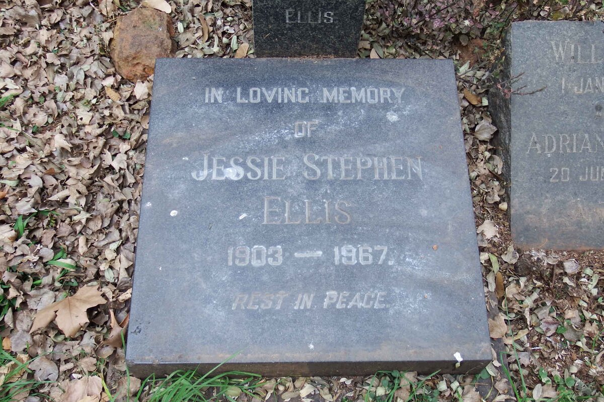 ELLIS Jessie Stephen 1903-1967