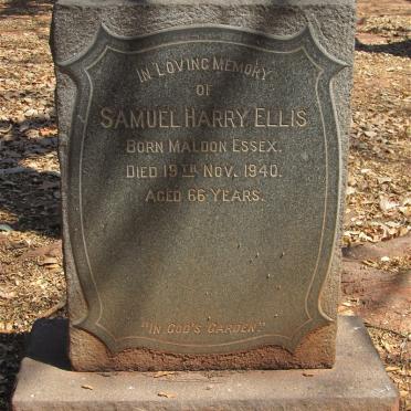 ELLIS Samuel Harry -1940