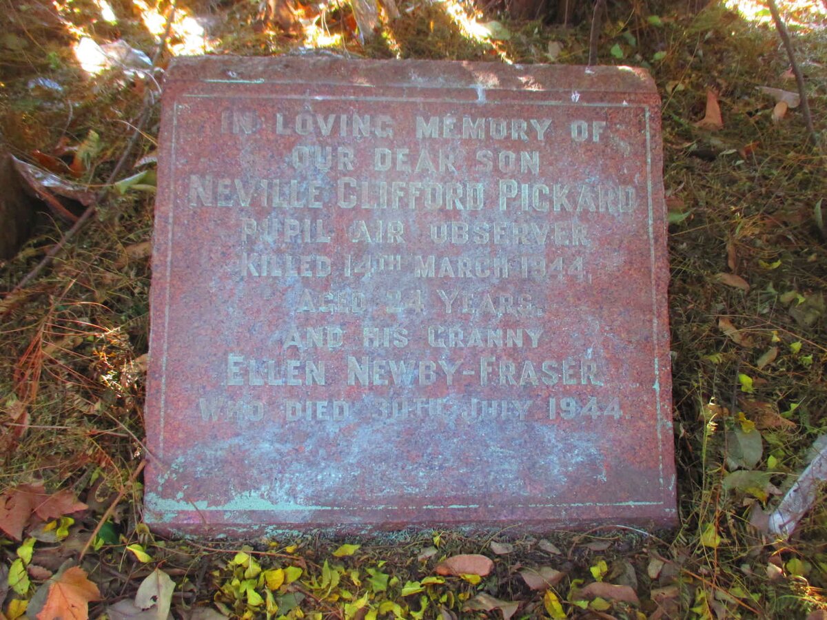 FRASER Ellen, NEWBY -1944 :: PICKARD Neville Clifford -1944