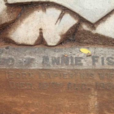 FISHER Alex -1907 &amp; Annie NAPIER -1934