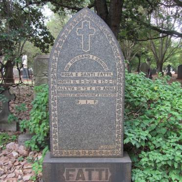 FATTI Rosa E. Santi 1909-1913