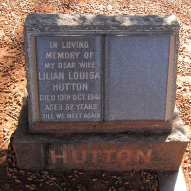 HUTTON Lilian Louisa -1941