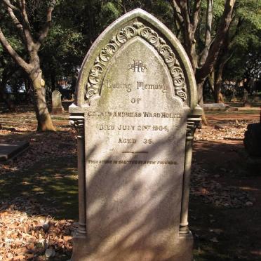 HOLTE Gerald Andreas Ward -1904