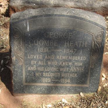 HEATH George Coombe 1881-1947 &amp; Annis 1889-1954