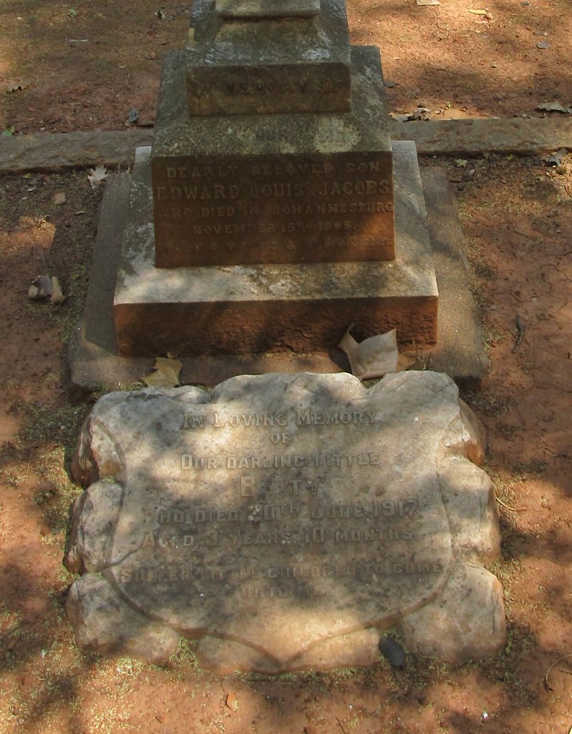 JACOBS Edward Louis -1905 :: JACOBS Betty -1917