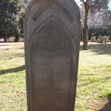 KRUGER Andries Jacobus Stephanus &amp; Elizabeth Susanna