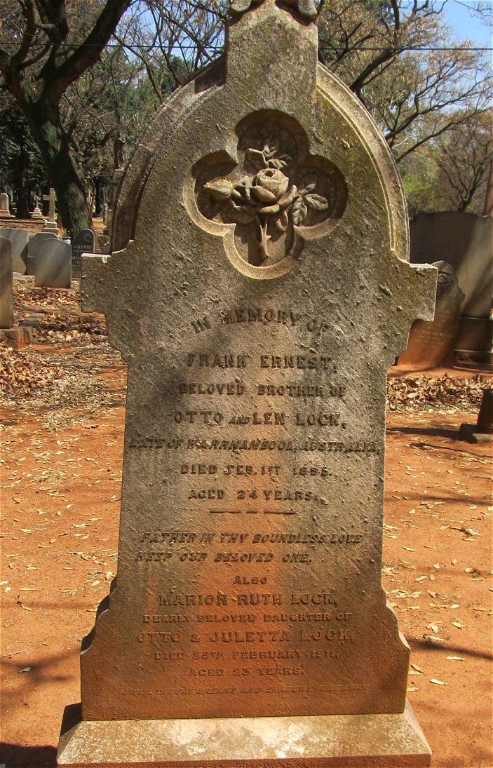 LOCK Frank Ernest -1895 :: LOCK Marion Ruth -1911