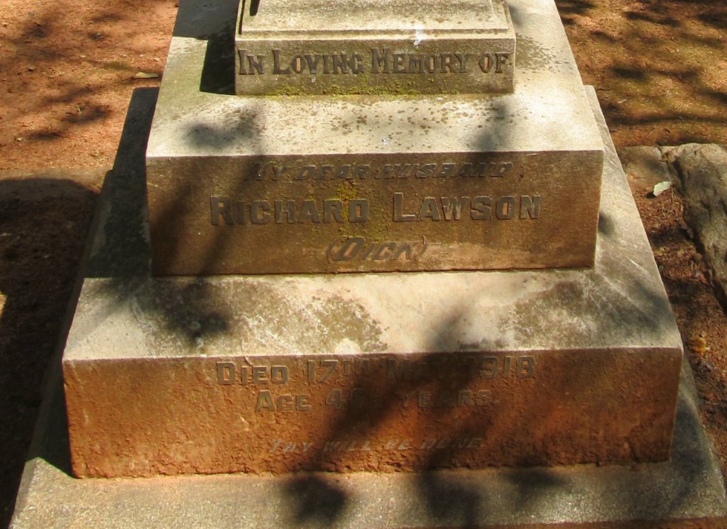 LAWSON Richard -1918