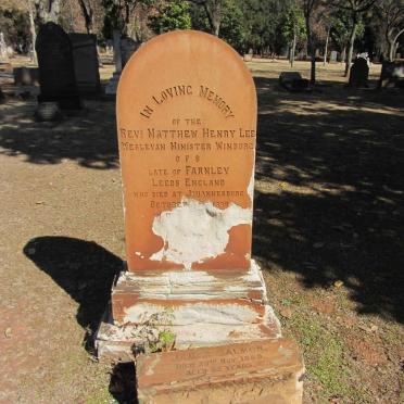 LEE Matthew Henry -1889 :: SALMON James -1889