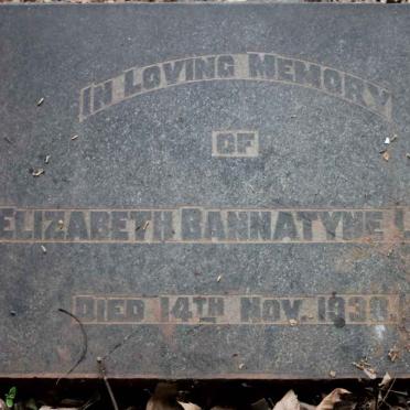 LECK Elizabeth Bannatyne -1938