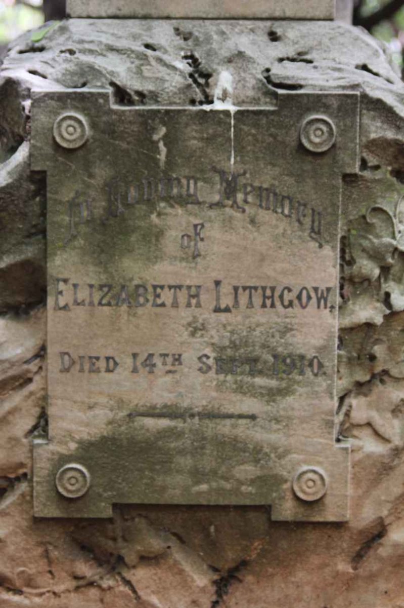 LITHGOW Elizabeth -1910