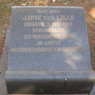 LILLE Japie, van 1914-1940