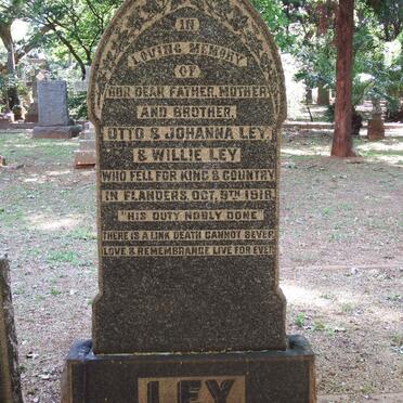 LEY Otto & Johanna -1918 :: LEY Willie -1918