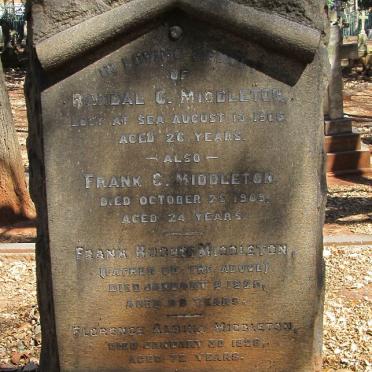 MIDDLETON Family Grave