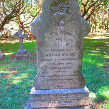 MCNISH Susannah -1903 :: MCNISH William -1907