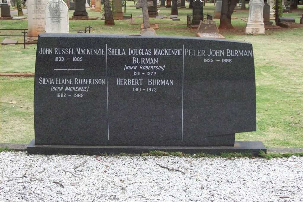 MACKENZIE :: ROBERTSON :: BURMAN