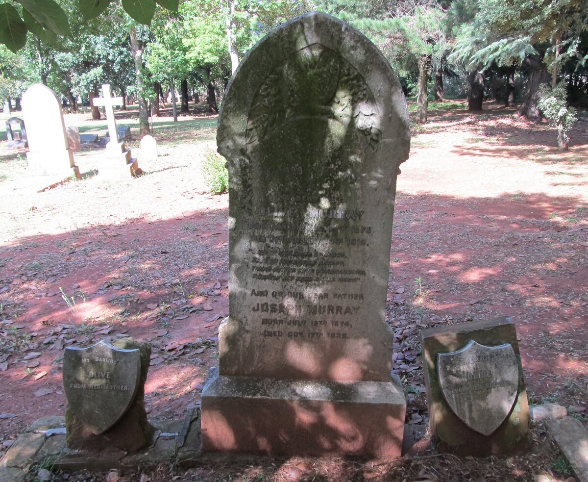 MURRAY Joseph 1874-1939 &amp; Olive 1875-1912