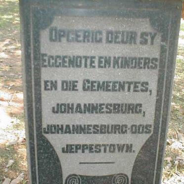 MARTINS J.N. 1857-1938 &amp; Margaretha Hendrika CRUYWAGEN -1948 (a)