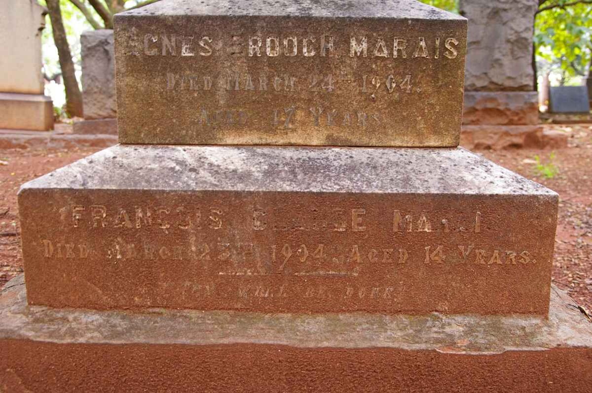 MARAIS Agnes Brooch -1904 :: MARAIS Francis Claude -1904