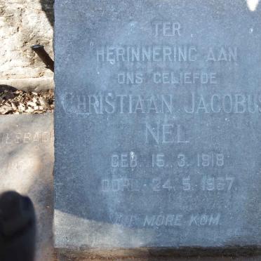 NEL Christiaan Jacobus 1918-1967