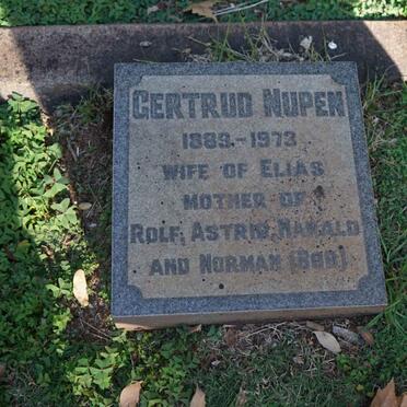 NUPEN Gertrud 1889-1973