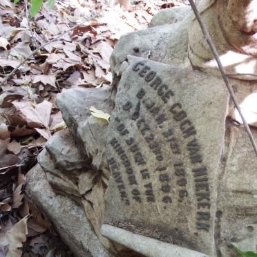 NIEKERK George Gogh, van 1896-1896