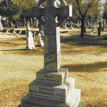 O'DONOGHUE Henry 1836-