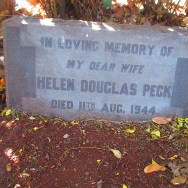 PECK Helen Douglas  -1944
