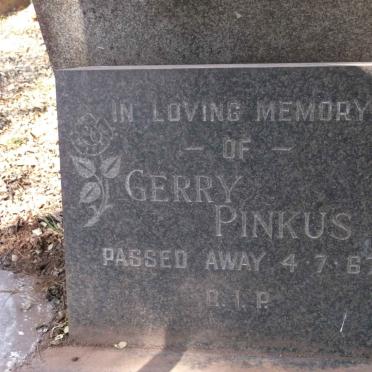 PINKUS Gerry -1967