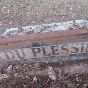 PLESSIS John Theodore, du 1895-1955 & Nellie Cathrine WILLIAMS 1898-1950_1