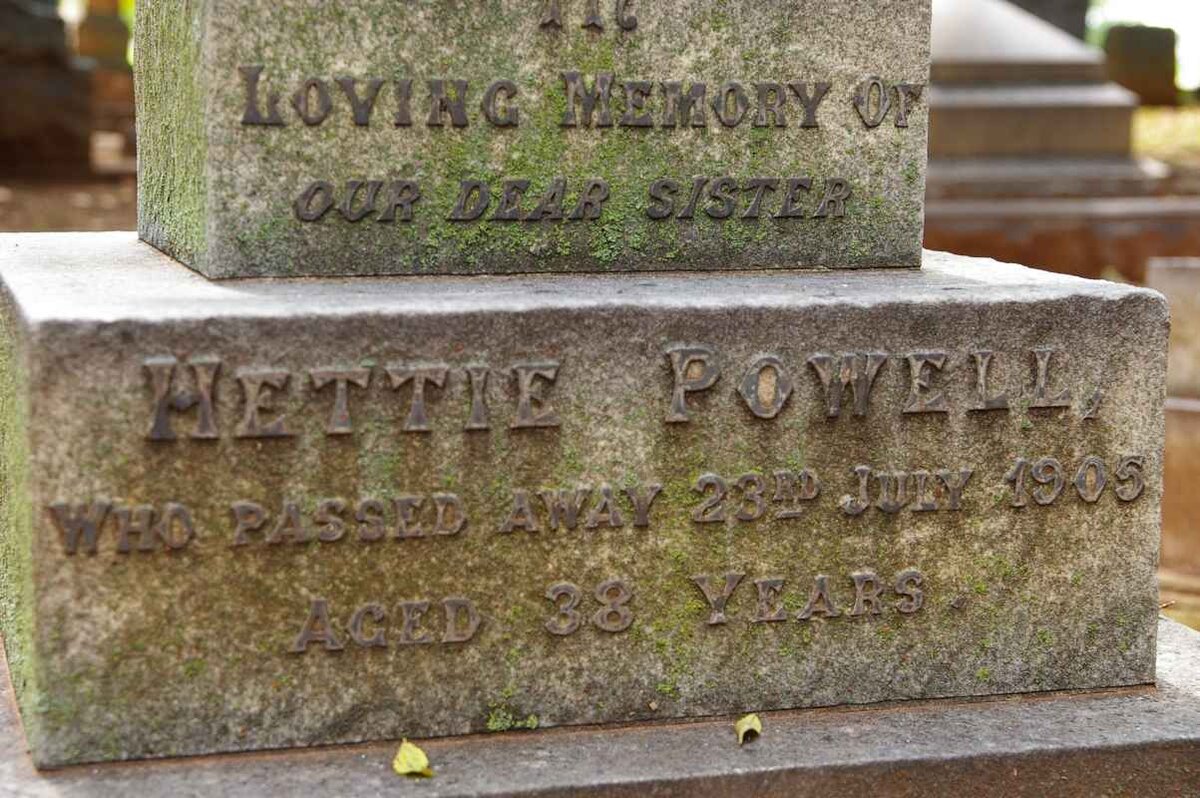 POWELL Hettie -1905