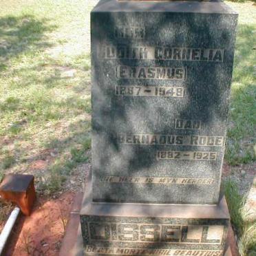 RODE Bernadus 1882-1925 &amp; Judith Cornelia ERASMUS 1887-1948