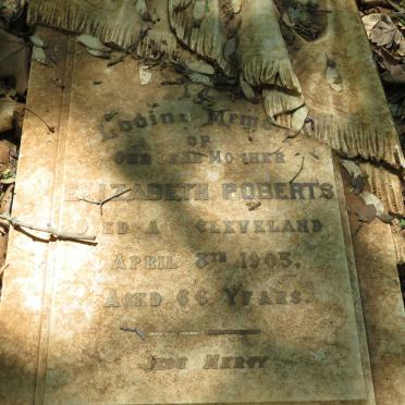 ROBERTS Elizabeth -1905