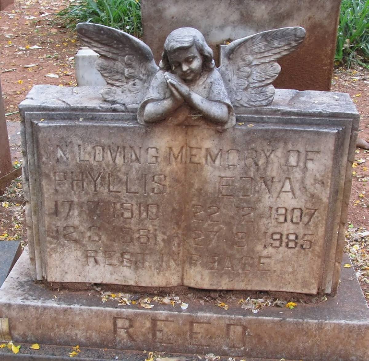 REED Edna 1907-1985 :: REED Phyllis 1910-1981