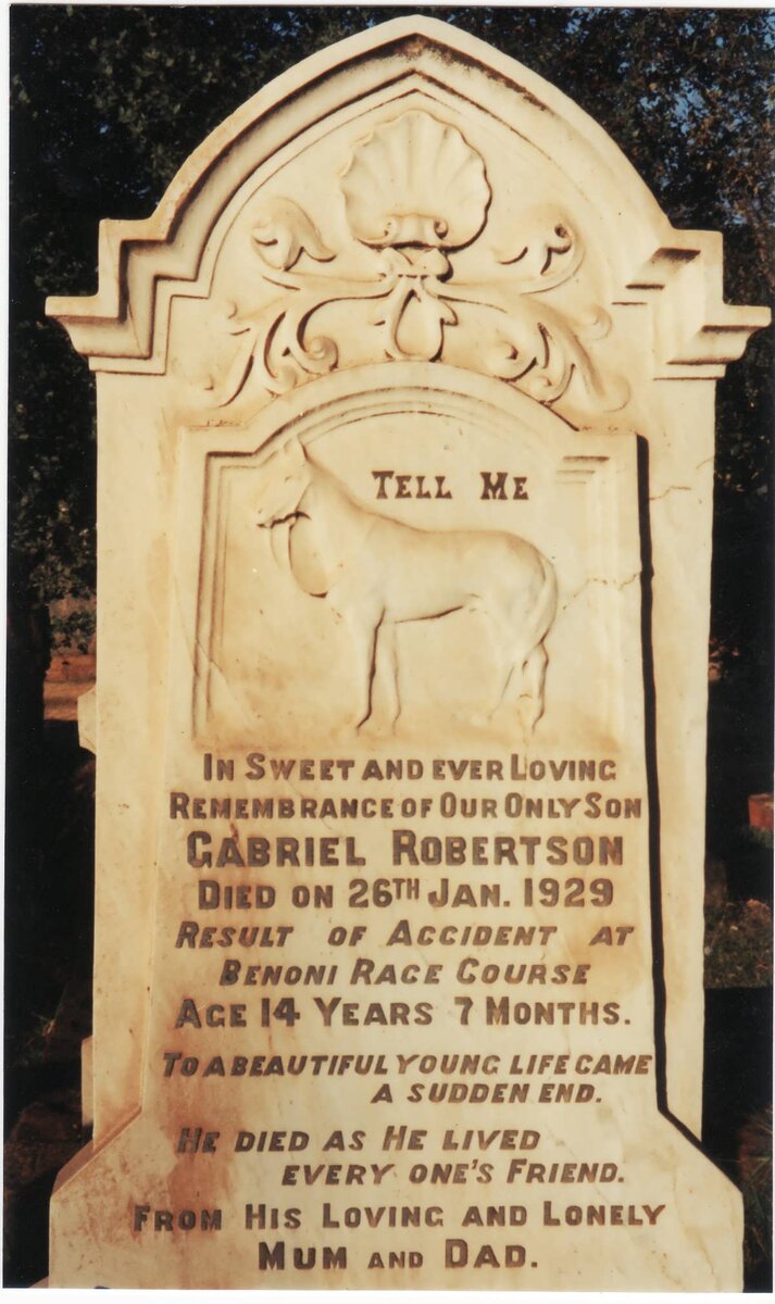 ROBERTSON Gabriel -1929