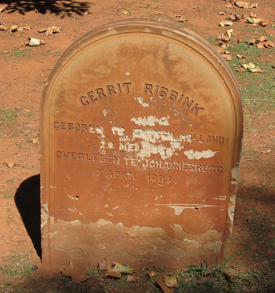 RIBBINK Gerrit 18??-1893