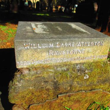 RAWSTORNE William Darke Atherton 1875-1899