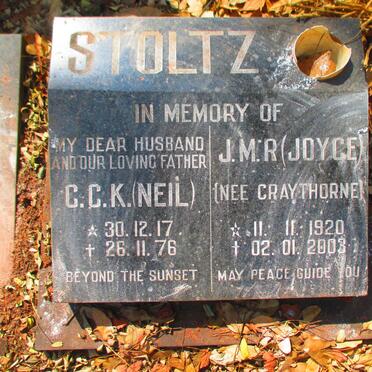 STOLTZ C.C.K. 1917-1976 & J.M.R. CRAYTHORNE 1920-2003