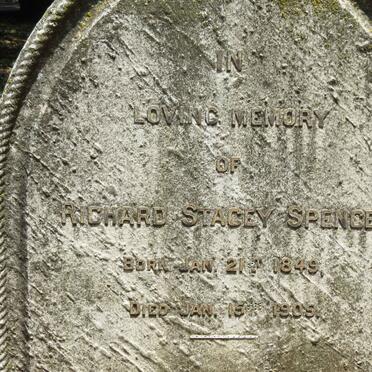 SPENCER Richard Stacey 1849-1905