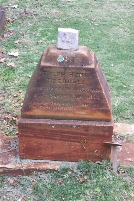 TREDGOLD Ralph Henry -1894