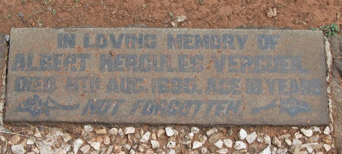 VERCUEIL Albert Hercules -1895