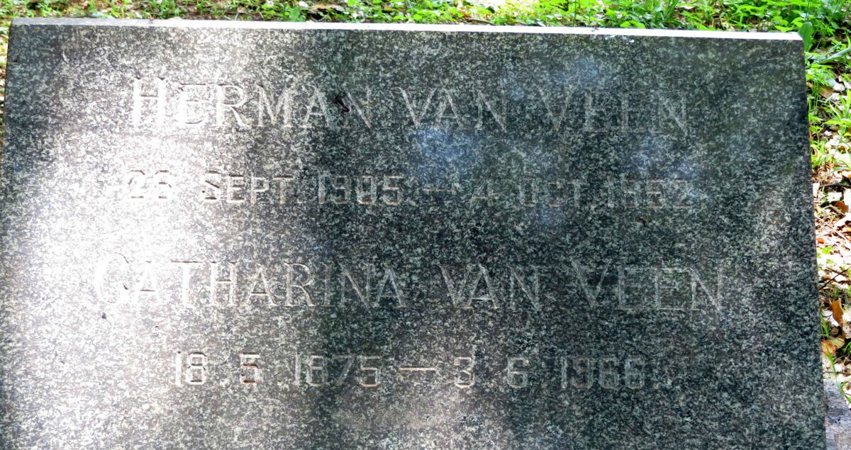 VEEN Catharina, van 1875-1966 :: VAN VEEN Herman 1905-1952